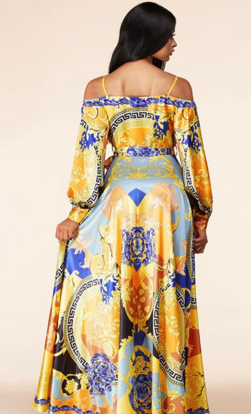 Baroque Print Maxi