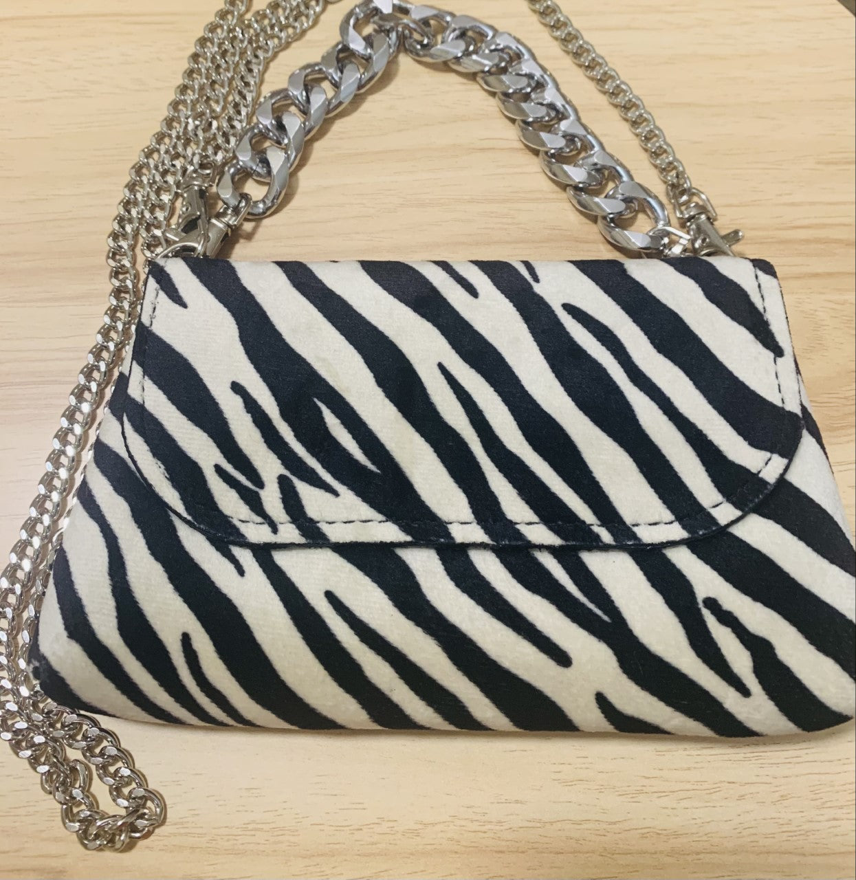 Zebra crossbody