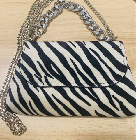 Zebra crossbody