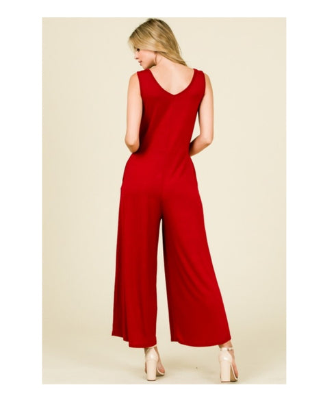 Red Pasion Jumpsuit